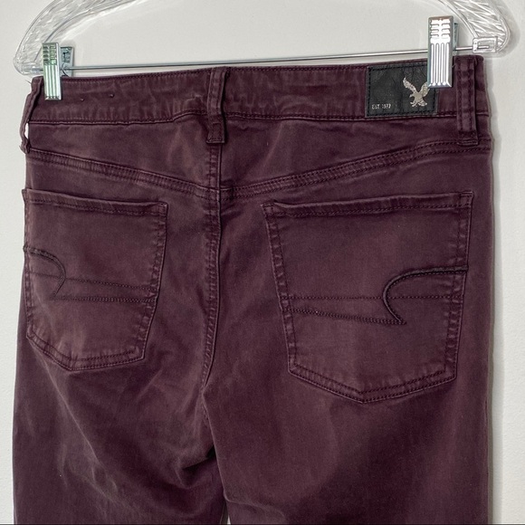 American Eagle Outfitters Purple Jeggings - Picture 4 of 9